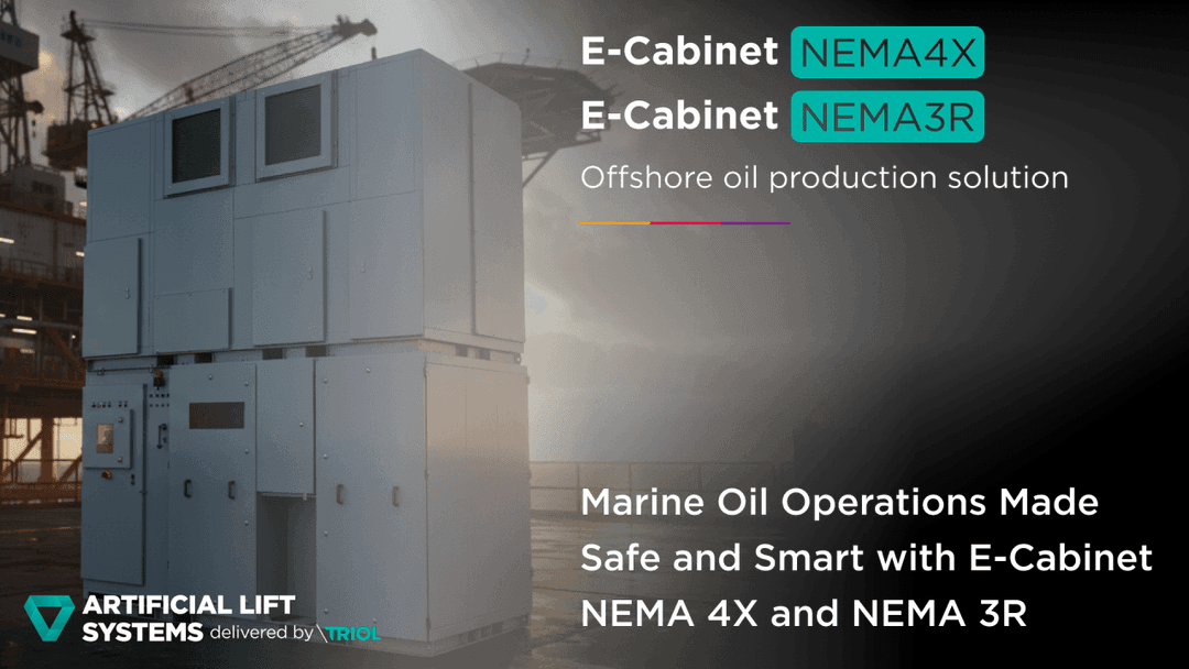 Marine Oil Operations Made Safe and Smart with E-Cabinet NEMA 4X and NEMA 3R